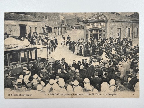 Cpa algérie boghari - algérie,