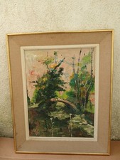 ANCIEN TABLEAU PEINTURE A L