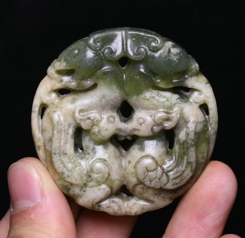 5cm old dynasty green jade - dynasty,