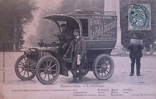Fontainebleau Seine-et-Marne CP Voiture le petit Journal 1904