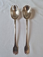 Couvert à salade en argent