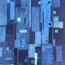 Tissu Boro japonais vintage