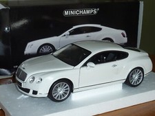 Bentley Continental GT by Minichamps   1:18  BLANC