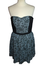 ROBE BUSTIER VOILE FEMME