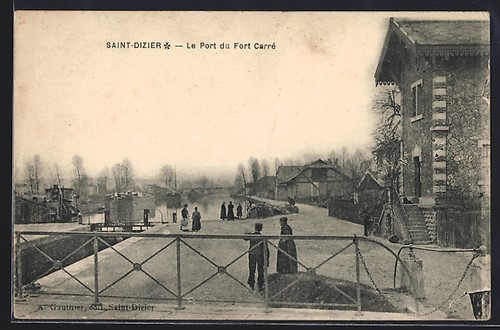 Cpa saint dizier - saint-dizier,, port