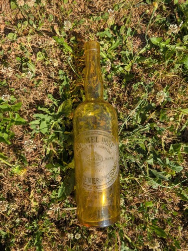 Antique wine bottle kummel - bottle,,
