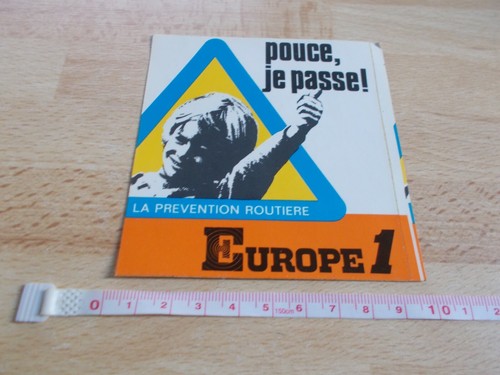Autocollant radio europe - autocollant, 1