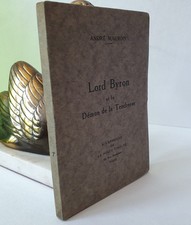 André Maurois - Lord Byron Edition Originale sur Vélin 1925