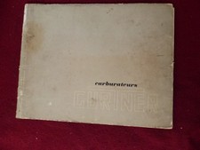 catalogue  Carburateurs moto