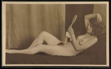 Photo-AK Femme Nue Élancée