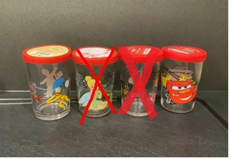 Lot verres amora - 2,
