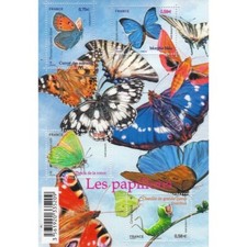France feuillet F 4498 Neuf** Les papillons 2010