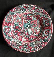 assiette céramique majolique