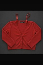 Cardigan rouge Lauren Ralph