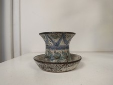Bougeoir  Céramique Gustave Reynaud Atelier Le Murier Vallauris
