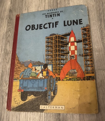Tintin objectif lune b8 - objectif,