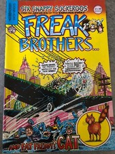 FREAK BROTHERS #6 Comic (Rip Off Press) GILBERT SHELTON
