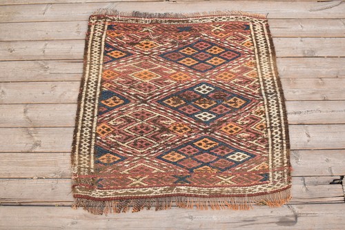Tapis turc kilim - , 28''x29''