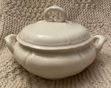 Vintage Villeroy & Boch Mettlach White Lidded Casserole Covered Dish Soup Tureen