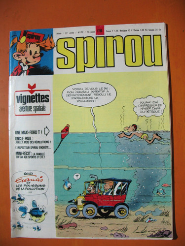 Spirou magazine 1786 du - spirou, n°