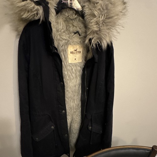 Hollister women black hooded - women's,