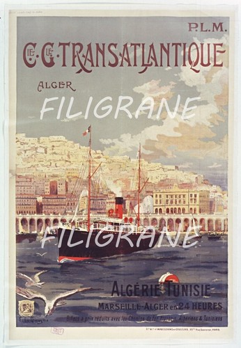 Cie transatlantique alger - cie,