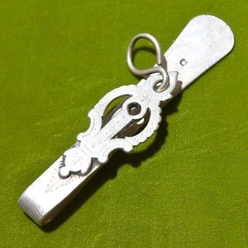 Silver castle key pocket watch - pocket,