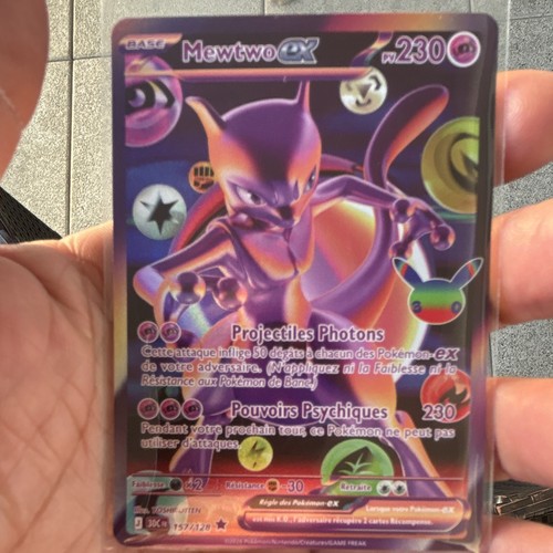 Pokémon jcc mewtwo 157 - mewtwo, ex