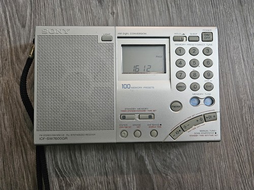 Sony icf sw7600gr portable - sony, icf-sw7600gr