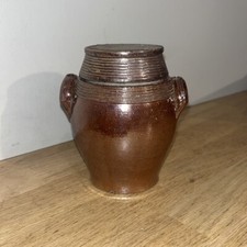 POTERIE DE SAVOIE Mini Toupine Pot À Conserves Terre Cuite Vernissée À Oreilles