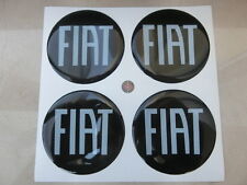 Tuning Boulons Enjoliveurs Adhésif 3D X 4 Pièces 50 MM Fiat Carbone Panda Abarth