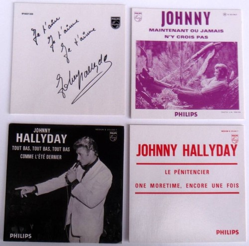 Johnny hallyday 4 rares - hallyday,