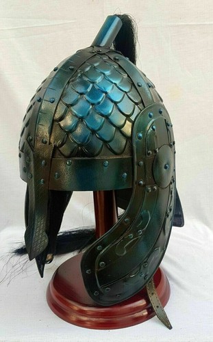 Casque médiéval acier - casque,