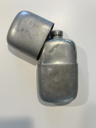 Antique whisky flask - antique,