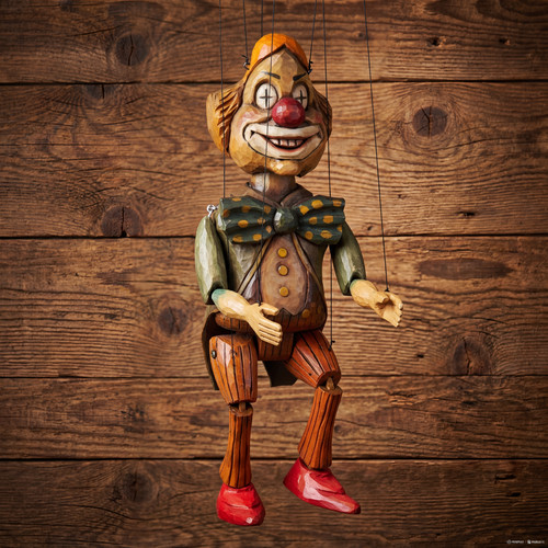 Clown marionnette art - clown,
