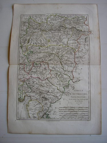 Carte autriche orientale - carte, d'autriche