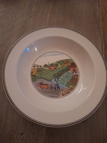 Assiettes creuses villeroy - assiettes, et