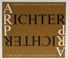JEAN ARP - HANS RICHTER  -