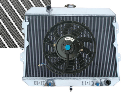 Aluminum radiator fan pour - aluminum, radiator+fan