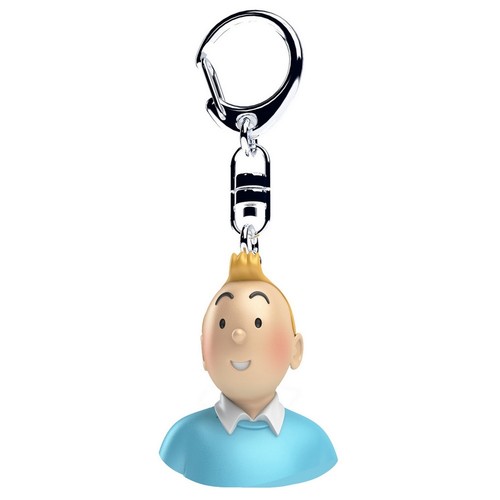 Porte clés buste tintin en - buste,