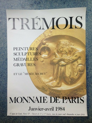 Tremois 1984 affiche originale - tremois,