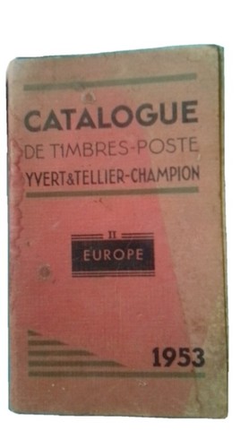 Catalogue yvert tellier - et,