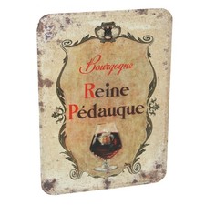 Ancienne plaque en tôle