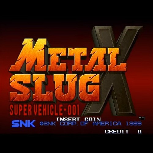 Jeu arcade metal slug - jeu, x