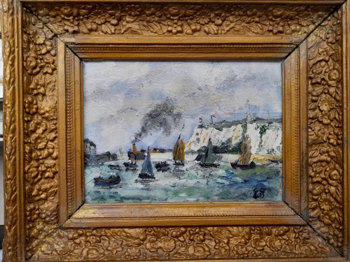 Tableau fin 19ème - , huile