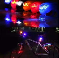 4 couleurs d'éclairage - warning + clignotement Lampe led vélo VTT