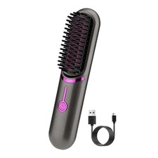 Brosse à Lisser Troisième Vitesse, Bigoudi Réglable, Peigne Chauffant Porta2884
