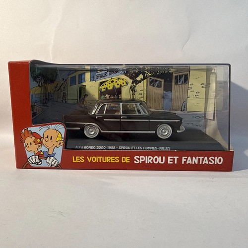 Voiture miniature spirou - spirou, et