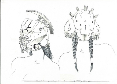Pin robotique manga - pin, up