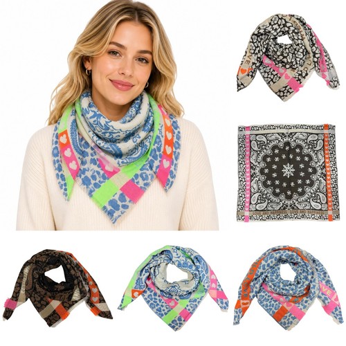 Halstuch écharpe poncho - halstuch,